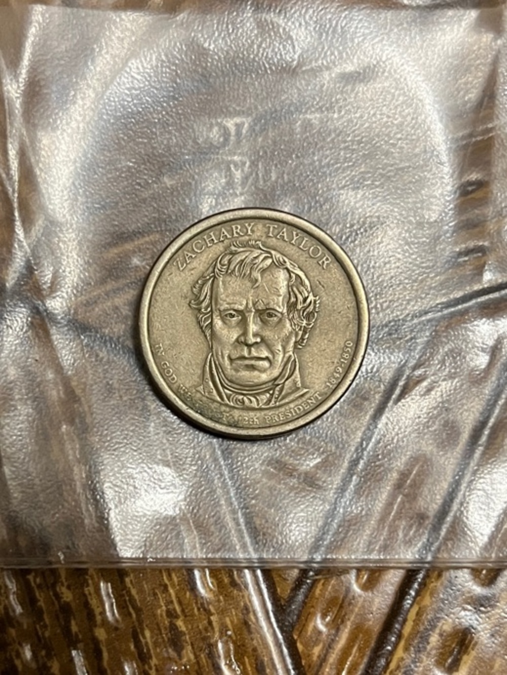 Presidential Coin - Zachary Taylor $1 Gold Coin